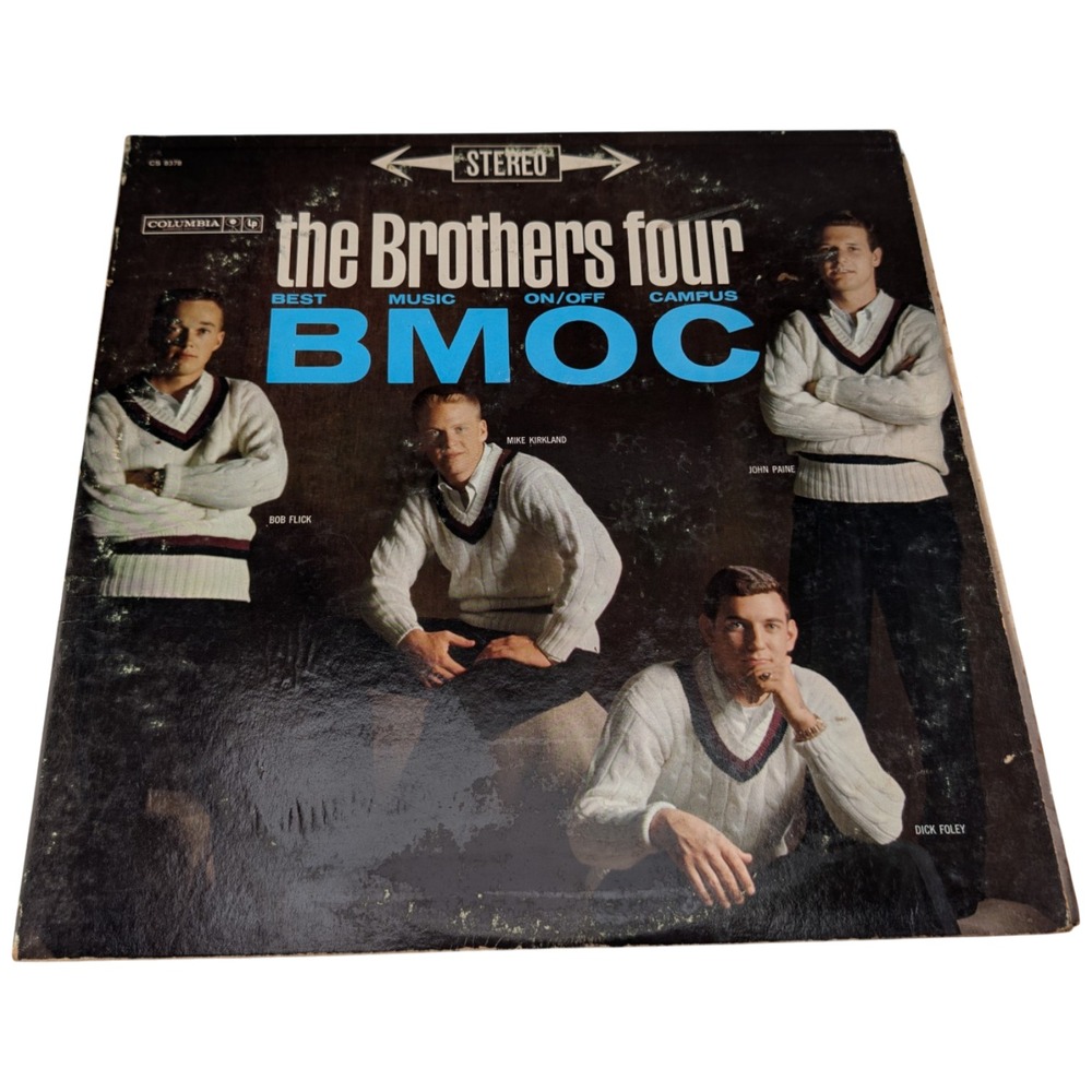 The Brothers Four B.M.O.C. LP (1961 US Columbia CS 8378 Stereo) EX/VG